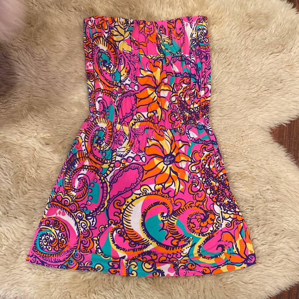 Lilly Pulitzer Strapless Dress